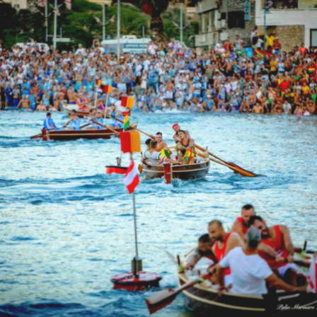 The Argentario rowing regatta “Palio Marinaro”